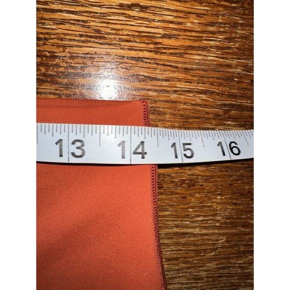 Lululemon Pants Womens 12 Orange Wunder Train HR Tight 26" Everlux LW5CQDS - Picture 5 of 7